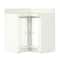 Miniature White Kitchen Corner Cabinet by Make Market®